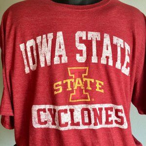 Iowa State Cyclones Shirt Blue 84 Authentic NCAA